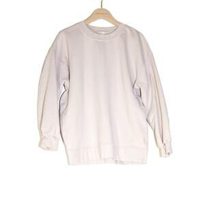 Lululemon - Perfectly Oversized Crew Neck Sweatshirt in Feather Pink / Size 6